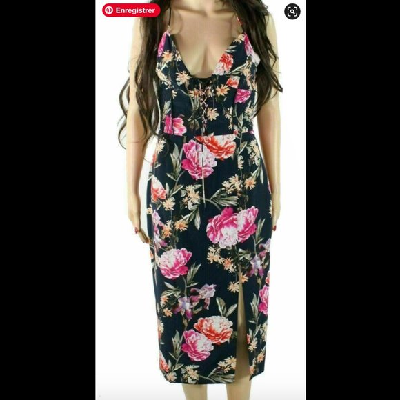 RARE Nicholas floral corset dress - Picture 2 of 3